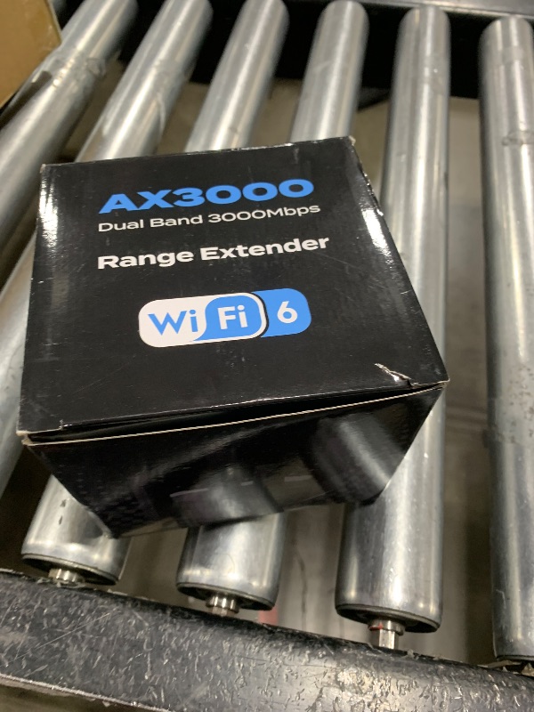 Photo 1 of 2025 AX3000 WiFi 6 Range Extender, WiFi Extender Signal Booster with Gigabit Ethernet Port, Dual Band (2.4G&5.8G) WiFi Repeater Cover up to 13888sp.ft, Faster Speed and Wider Cover, Quick Setup