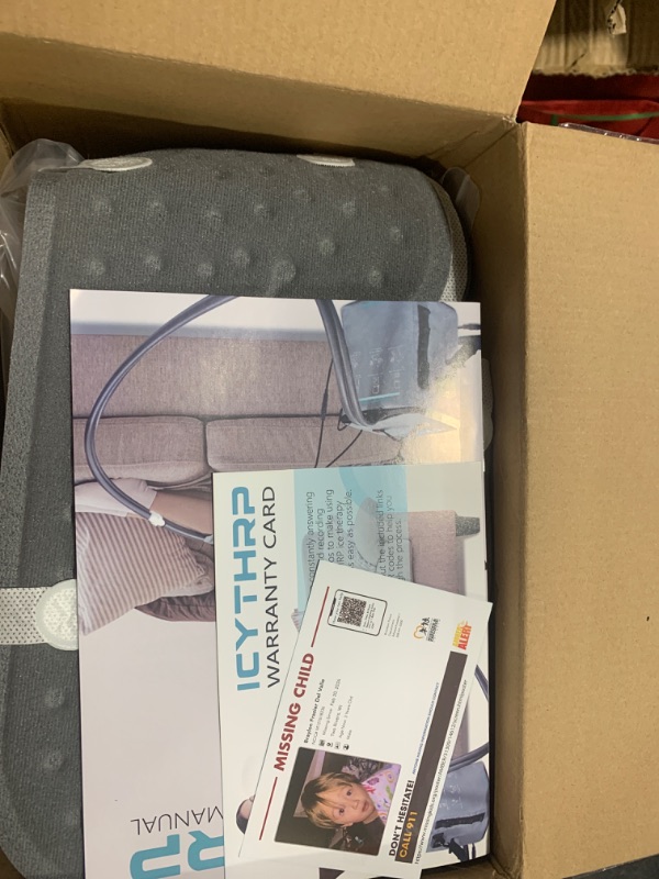 Photo 1 of ICYTHRP Cold Therapy Machine with Programmable Timer, Portable Ice Machine for Knee After Surgery, Knee Replacement Recovery System for Pain Relief w/Compression Pad for Shoulder, Hip and Ankle