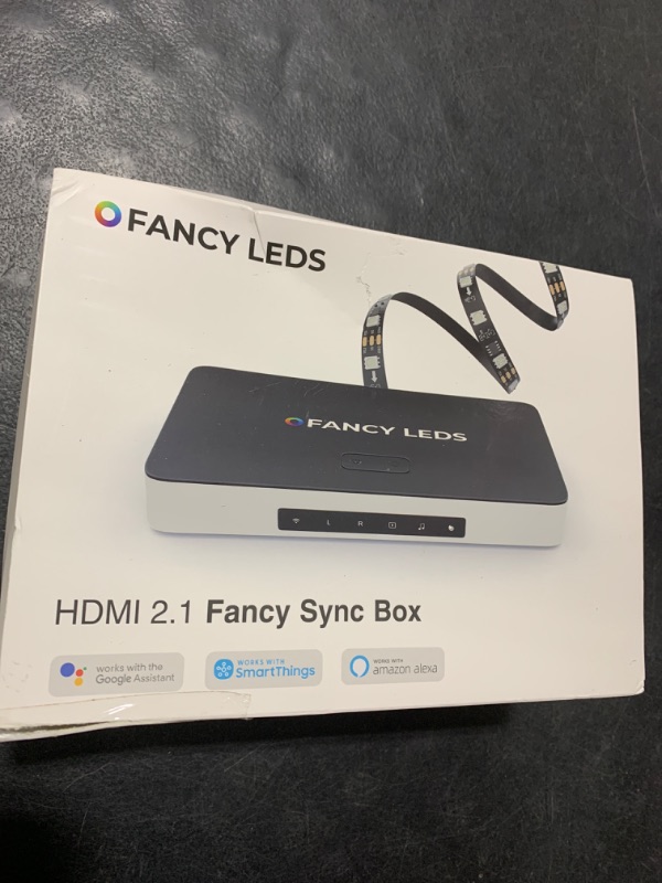 Photo 2 of Fancyleds HDMI 2.1 Fancy Sync Box Streaming Media Player Syncing Device; 4K 120Hz, HDR, Movies Supported (for 70" to 90" TVs)