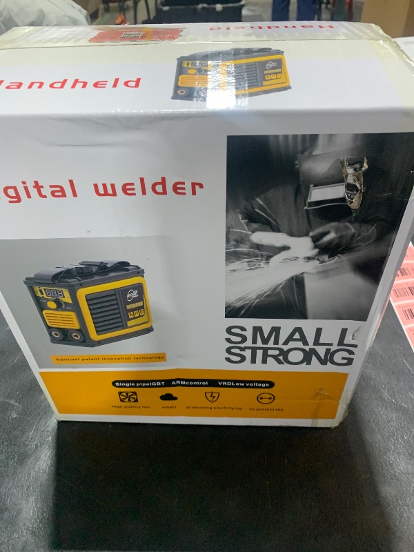 Photo 1 of Welding Machine, Upgraded MMA-250A 110V Welder Machine,Portable Stick Welder IGBT Digital Display LCD,Home DIY Arc Welder,Hot Start Arc Force Anti-stick Mini Welder