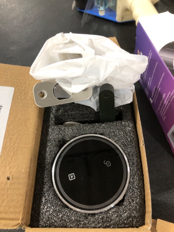 Photo 1 of GeekTale Smart Door Lock with App, Single Side Deadbolt Bluetooth Lock, Upgrade Your Existing Deadbolt to a Smart Lock, Interior Smart Lock for Front Entry Door, Auto Lock & Auto Unlock