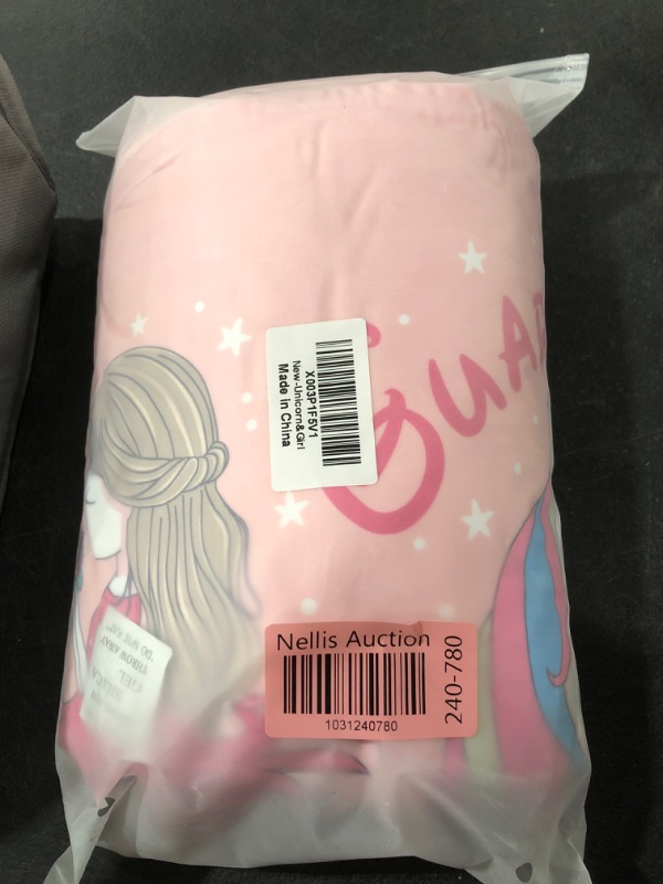 Photo 2 of Unicorn Bean Bag Chairs for Girls Room Decor, Stuffed Animal Storage Pink, Gifts for Girls, Extra Large, Velvet Extra Soft Cover Only