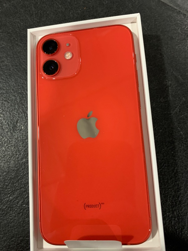 Photo 4 of Apple iPhone 12 Mini (64GB, (Product) RED) [Locked] + Carrier Subscription