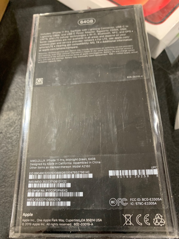 Photo 3 of Apple iPhone 11 Pro [64GB, Midnight Green] + Carrier Subscription [Cricket Wireless]