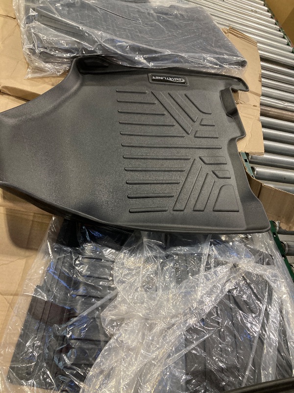 Photo 1 of MAXLINER Floor Mats 2 Row Liner Set Black for 2012-2018 RAM 1500/2500/3500 Crew Cab (4 Full Size Doors)