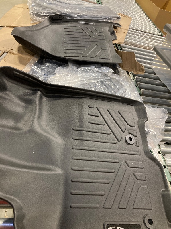 Photo 1 of MAXLINER Floor Mats 2 Row Liner Set Black for 2012-2018 RAM 1500/2500/3500 Crew Cab (4 Full Size Doors)