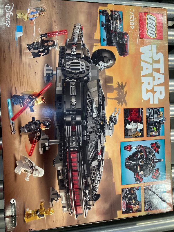 Photo 1 of LEGO Star Wars The Dark Falcon Buildable Starship, Star Wars Toy Vehicle Set for Boys and Girls, Collectible Millenium Falcon Toy with 6 Star Wars Minifigures, Birthday Gift for Kids or Any Fan, 75389