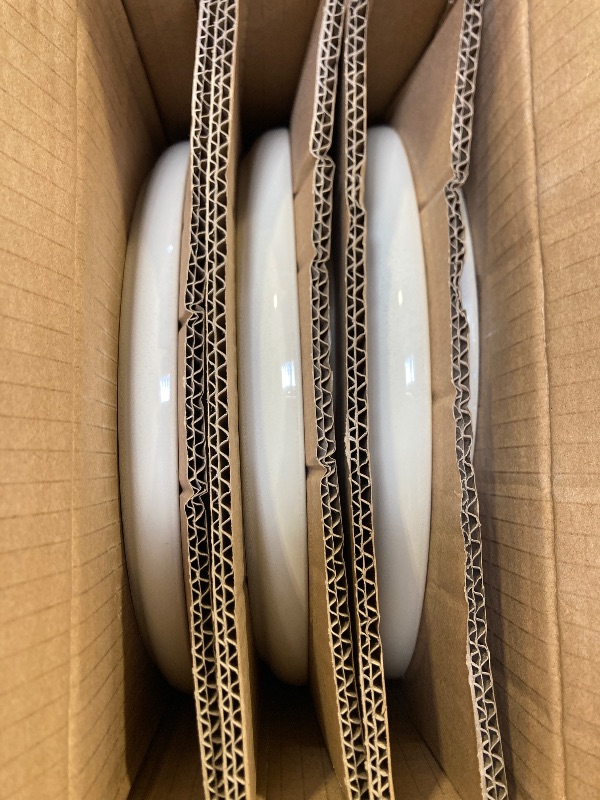 Photo 1 of AmorArc Stoneware Dinnerware Sets,Round Reactive Glaze Plates and Bowls Set,Highly Chip and Crack Resistant | Dishwasher & Microwave Safe,Service for 6 (18pc)