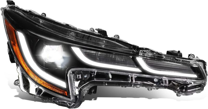 Photo 2 of DNA MOTORING OEM-HL-0153-R Right Side Headlight Compatible with 20-23 Toyota Corolla Sedan, Fits SE XSE XLE Models W/o Adaptive Headlights