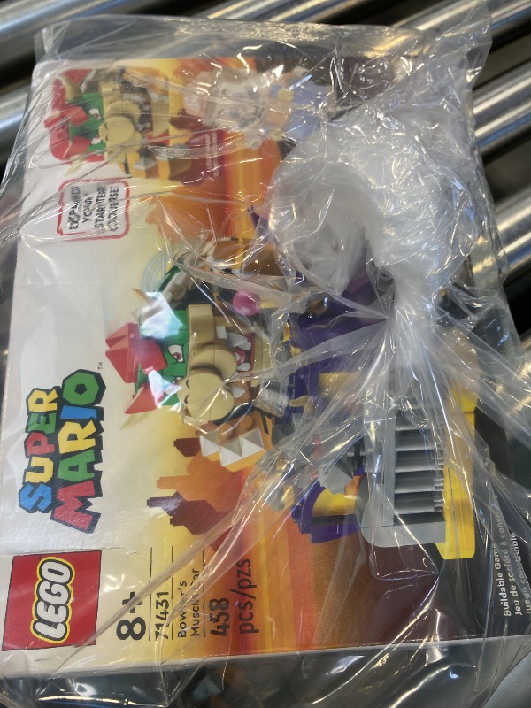 Photo 4 of LEGO Super Mario Bowser’s Muscle Car Expansion Set, Collectible Bowser Toy for Kids, Gift for Boys, Girls and Gamers Ages 8 and Up, 71431