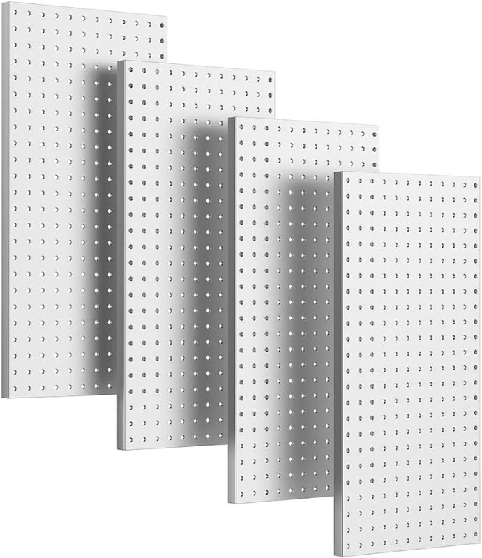 Photo 1 of Ultrawall 3Pcs Metal Pegboard Wall Panels, Peg Boards for Garage Tool Storage
