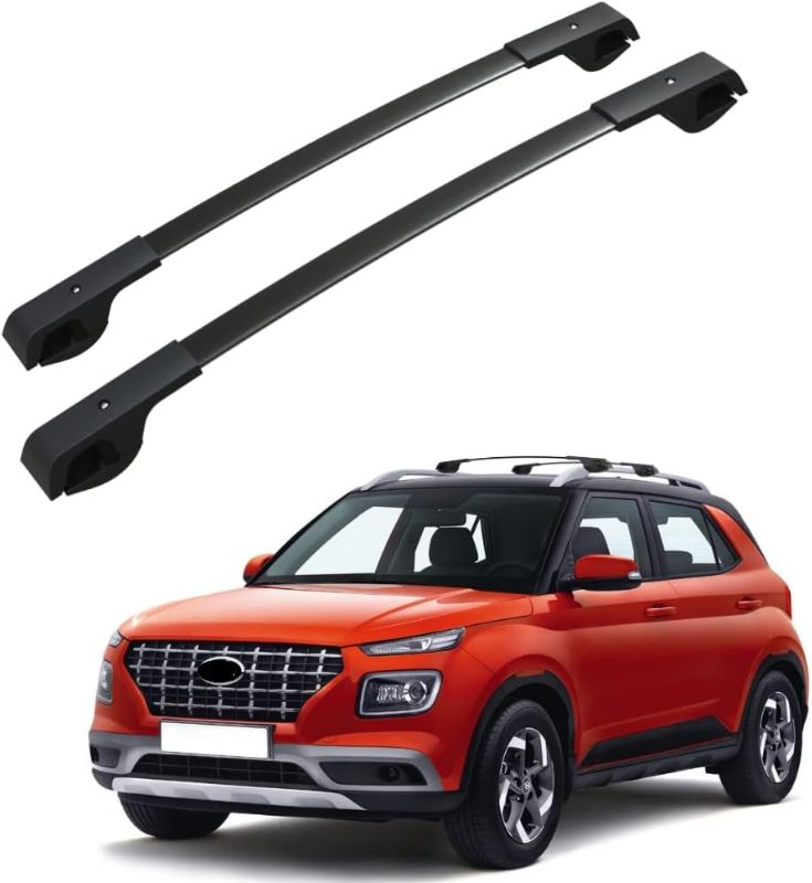 Photo 1 of Roof Rack Cross Bars fit for Hyundai Venue 2020-2024 Bag Luggage Kayak Canoe Bike Snowboard Skiboard
