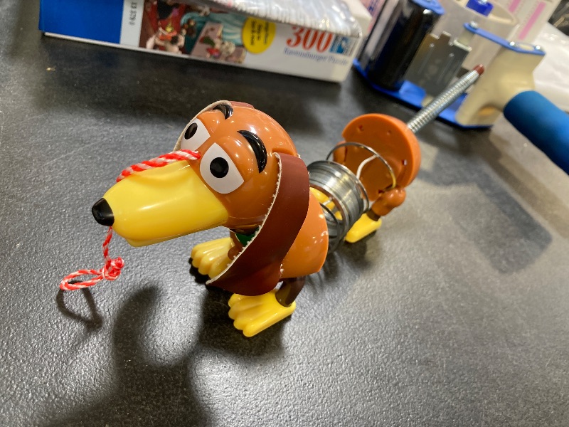 Photo 2 of Disney•Pixar's Toy Story Slinky Dog Pull Toy, Walking Spring Toy for Boys and Girls, Kids Toys for Ages 18 Month by Just Play