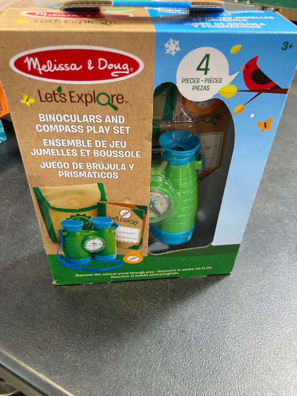 Photo 1 of Melissa & Doug Let's Explore Binoculars & Compass Play Set