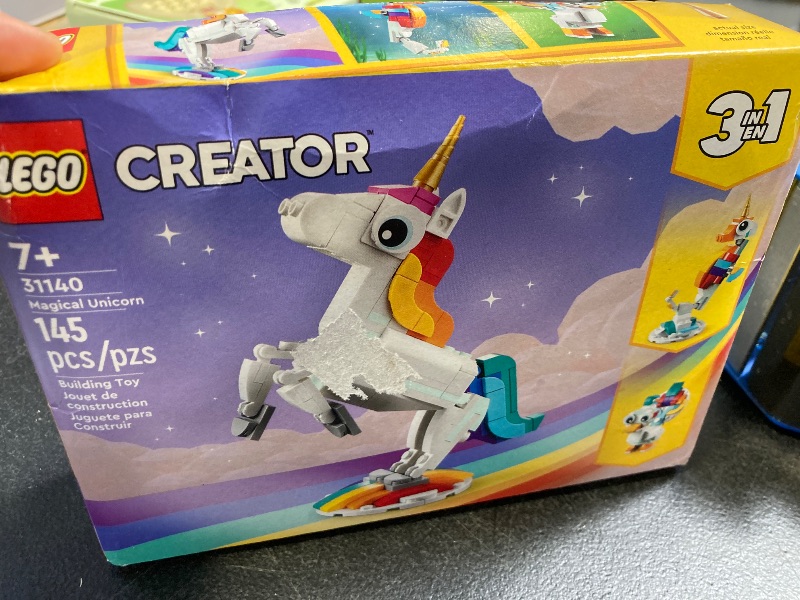 Photo 1 of LEGO Creator Magical Unicorn Plastic Multicolored 145 pc