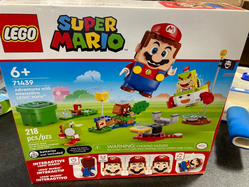 Photo 1 of LEGO Super Mario Adventures with Interactive Mario, Bowser Jr.’s Clown Car Playset Vehicle, Yoshi Toy, Mario Playset, Nintendo Toy Gift for Boys, Girls and Gamers Ages 6 and Up, 71439