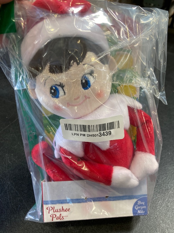 Photo 1 of The Elf on the Shelf Plushee Pals - 17-inch The Elf on the Shelf Scout Elf Plush Toys Blue Eyed Boy- Huggable and Lovable Stuffed Elf Plush