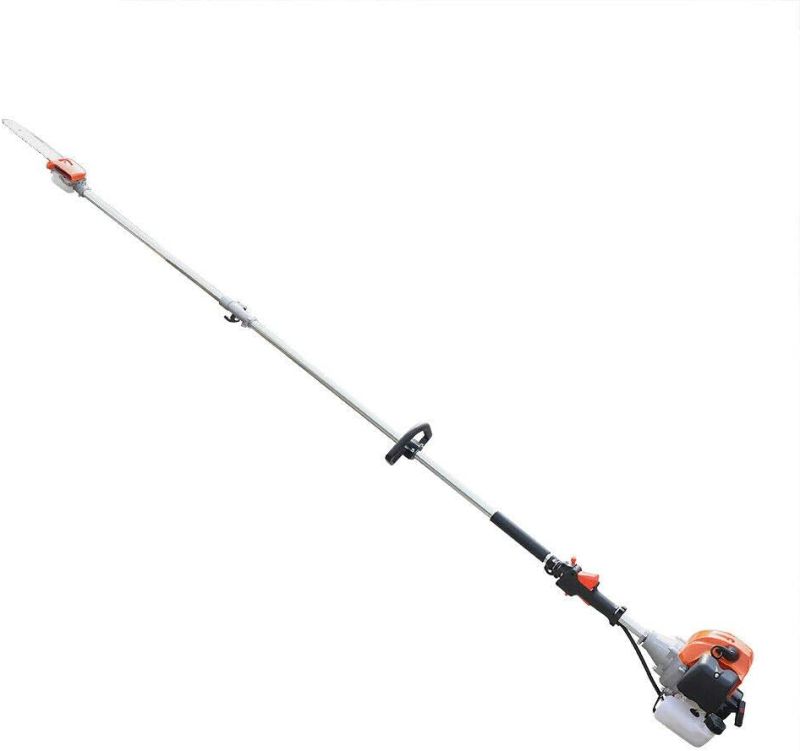 Photo 4 of 52CC Gas Powered Pole Saw,2-Stroke Powerful Tree Trimmer w/90.55in Extension Pole,Cordless Pruning Saw Garden Branch Cutter
