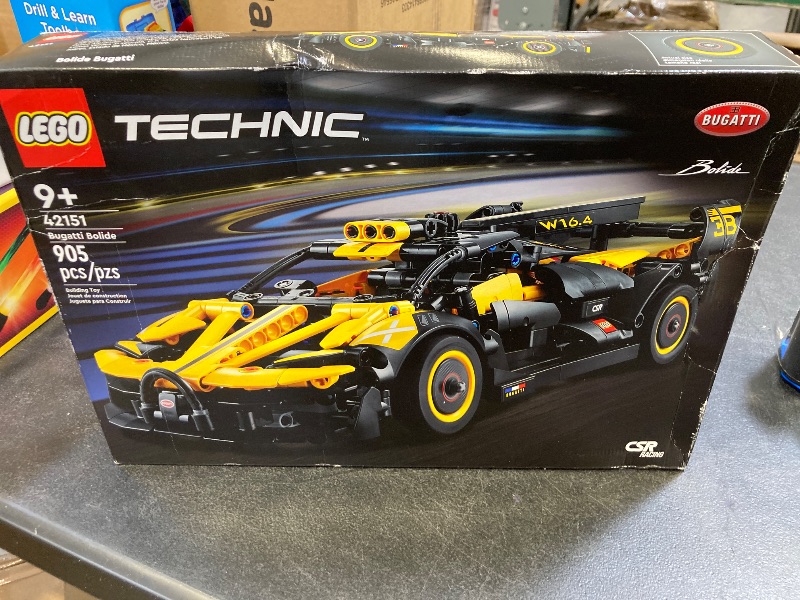 Photo 3 of LEGO Technic Bugatti Bolide Racing Car Building Set - Model and Race Engineering Toy for Back to School, Collectible Sports Car Construction Kit for Boys, Girls, and Teen Builders Ages 9+