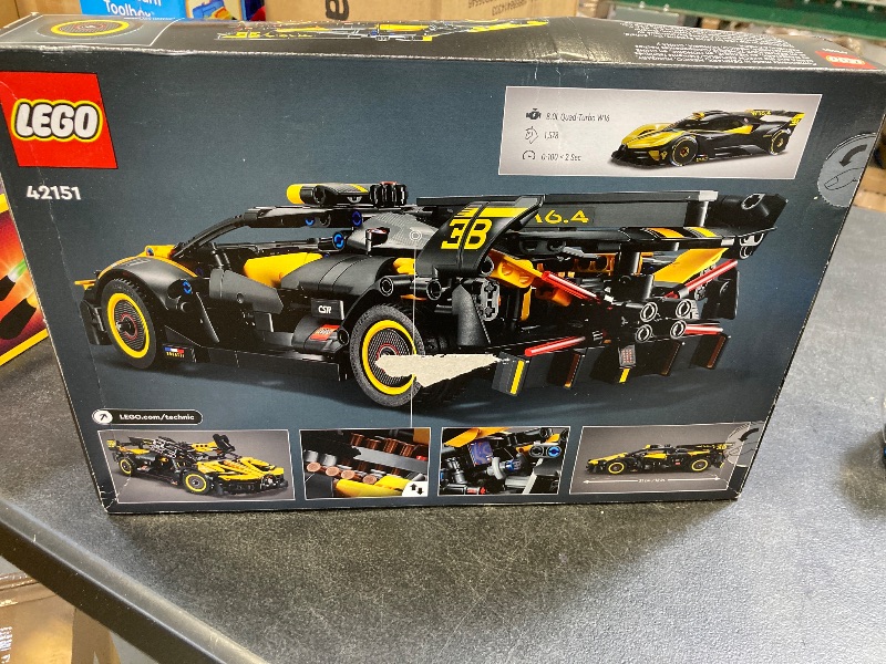 Photo 2 of LEGO Technic Bugatti Bolide Racing Car Building Set - Model and Race Engineering Toy for Back to School, Collectible Sports Car Construction Kit for Boys, Girls, and Teen Builders Ages 9+