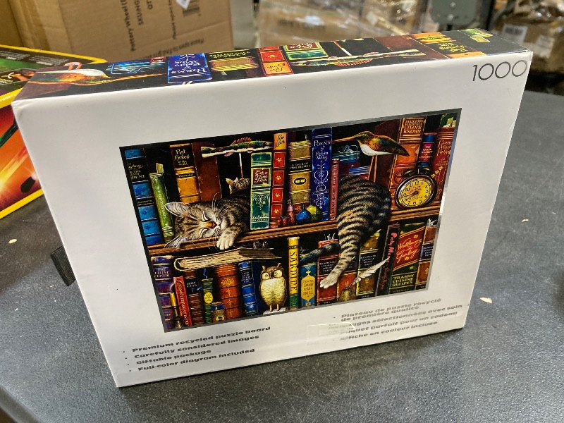 Photo 1 of Buffalo Games - Charles Wysocki - Frederick The Literate - 1000 Piece Jigsaw Puzzle for Adults -Challenging Puzzle Perfect for Game Nights - Finished Size is 26.75 x 19.75