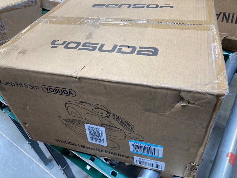 Photo 1 of YOSUDA Under Desk Elliptical Electric,Ellipse Leg Exerciser for Seniors,Fully Assembled Seated Pedal Exerciser with Remote Control with Free Footstraps & 10 Adjustable Speeds