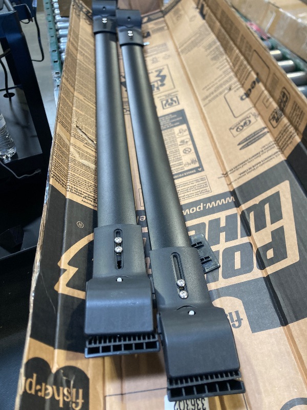 Photo 1 of US Black Cargo Carrier for Subaru Ascent 2019-2024 2025 Roof Rack Cross Bars Luggage Rail Kayak ski Bike