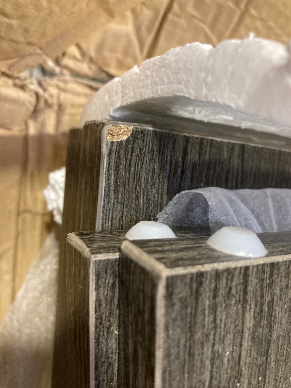 Photo 1 of LITTLE TREE Dining Table for 4 People, 31.5-Inch Square Small Kitchen Table, Farmhouse Dinner Table with Sturdy Pedestal Base for Restaurant, Dining Room, Living Room, Grey