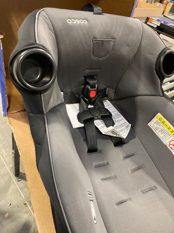 Photo 1 of Cosco Onlook 2-in-1 Convertible Car Seat, Rear-Facing 5-40 pounds and Forward-Facing 22-40 pounds and up to 43 inches, Black Arrows