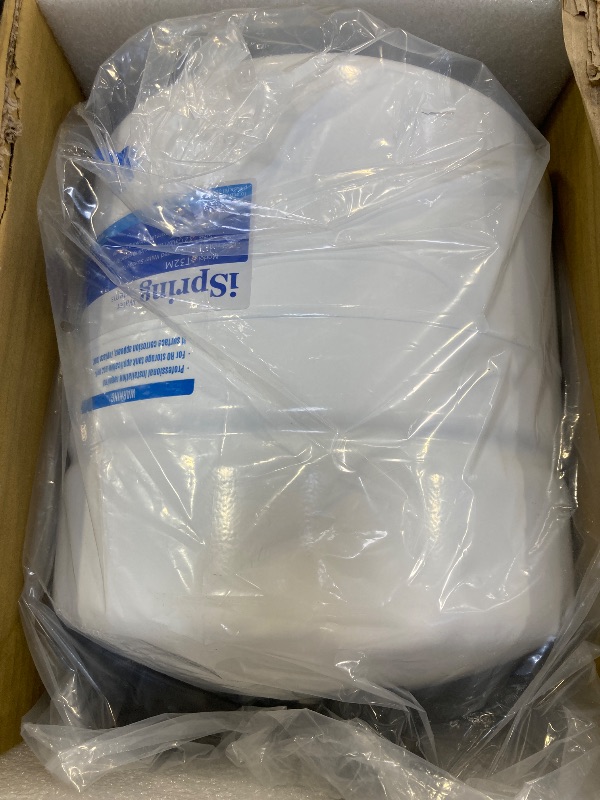 Photo 1 of iSpring T32M Pressurized Water Storage Tank with Ball Valve for Reverse Osmosis RO Systems, 4 Gallon, 1/4" Tank Valve Included