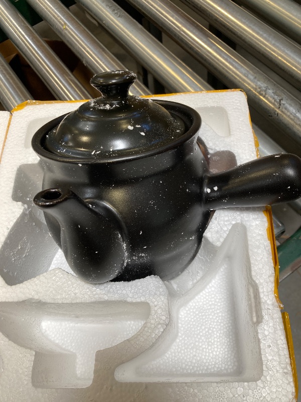 Photo 1 of 2.6L Chinese Medicine Pot Ceramic Casserole Pot High Temperature Medicine Pot Porcelain Stew Pot Boil Pan Hot Pot For Medicine