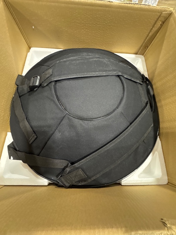 Photo 1 of Handpan Drum - 22-Inch 12-Note D Kurd 440Hz - Hand Tuning Handpan - Includes Soft Bag, 