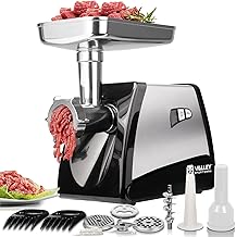 Photo 1 of 34)
#8 Electric Meat Grinder and Sausage Maker, 3/4HP 575W Max, Meat Mincer Machine with Stainless Steel Blade & 3 Plates, 2 Meat Claws, Sausage Stuffer Tube for Home Kitchen Use, Black
50