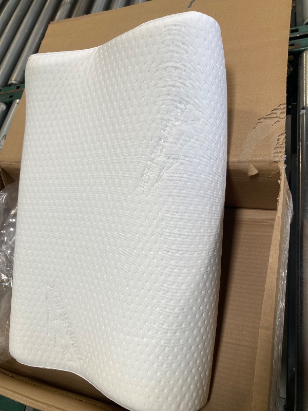 Photo 1 of Adjustable Memory Foam Pillow, Travel Pillows for Sleeping, Cervical Neck Pillow for Sleeping, Soft Memory Foam Pillows for Side Sleepers, Side Sleeper Pillow for Shoulder Pain