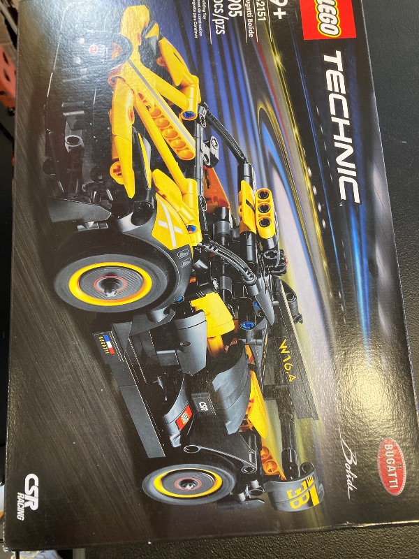 Photo 2 of LEGO Technic Bugatti Bolide Racing Car Building Set - Model and Race Engineering Toy for Back to School, Collectible Sports Car Construction Kit for Boys, Girls, and Teen Builders Ages 9+, 42151