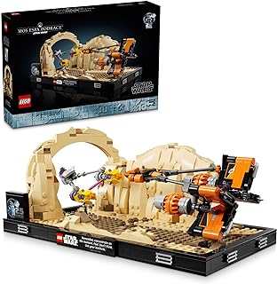 Photo 1 of LEGO Star Wars: The Phantom Menace Mos ESPA Podrace Diorama, Build and Display Model for Adults, Star Wars Fan Gift with Anakin Skywalker's Podracer, 75380