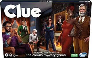 Photo 1 of Hasbro Gaming Clue Board Game for Kids Ages 8 and Up, Reimagined Clue Game for 2-6 Players, Mystery Games, Detective Games, Family Games for Kids and Adults