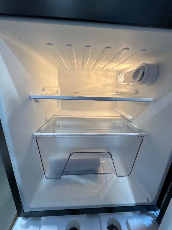 Photo 2 of Whirlpool 3.1 Cu Ft Mini Refrigerator Stainless Steel WH31S1E
