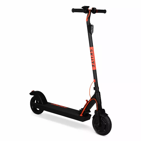 Photo 1 of FOR PARTS ONLY//Hyper Skute Folding Electric Scooter 36 Volt Lithium Battery Powered Scooter - Black/Red
