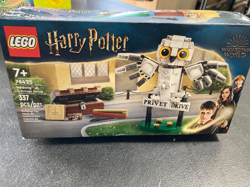 Photo 1 of LEGO Harry Potter Hedwig at 4 Privet Drive, Buildable Fantasy Toy with a Harry Potter Owl FigureAges 7+