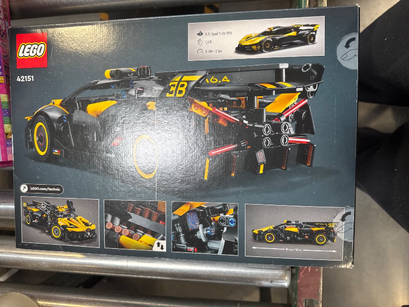 Photo 3 of LEGO Technic Bugatti Bolide Model Car Toy Building Set 42151