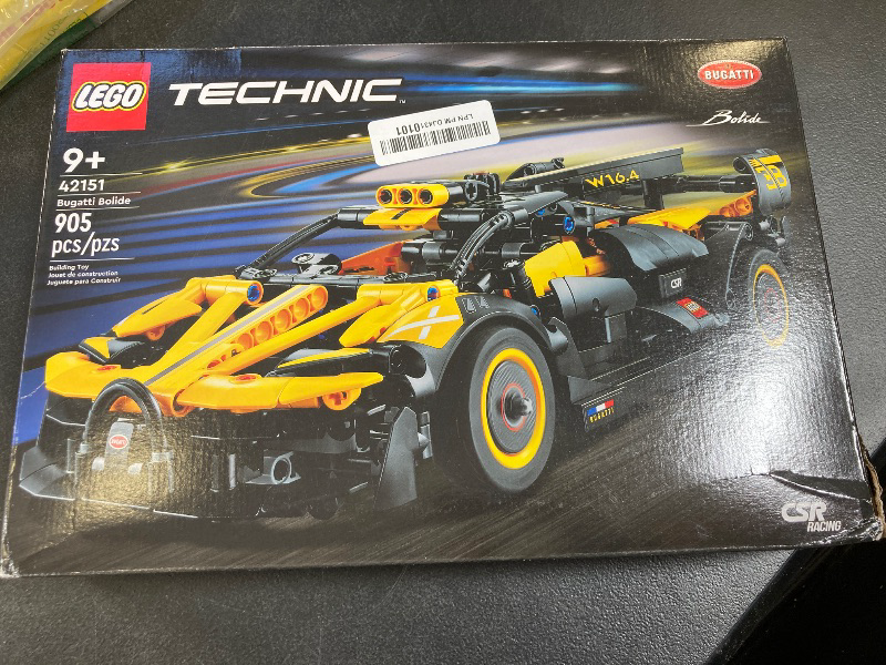 Photo 2 of LEGO Technic Bugatti Bolide Model Car Toy Building Set 42151