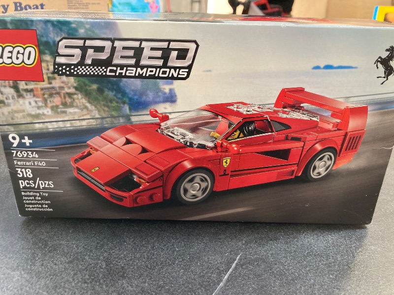 Photo 1 of LEGO - Speed Champions Ferrari F40 Supercar Building Set 76934