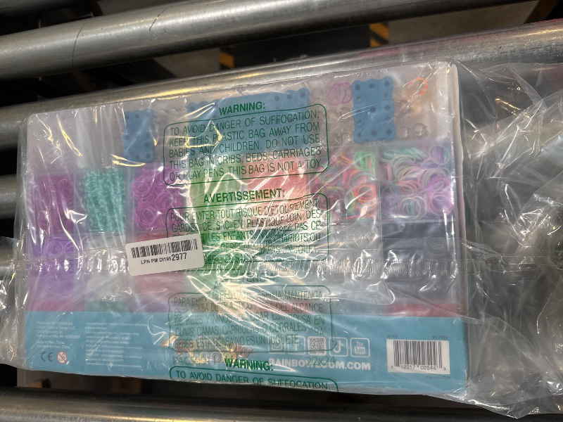 Photo 1 of Rainbow Loom® MEGA Combo Set, Features 7000+ Colorful Rubber Bands, 2 Step-by-Step Bracelet Instructions, Organizer Case, Great Gift for Kids 7+ to Promote Fine Motor Skills (Packaging May Vary)