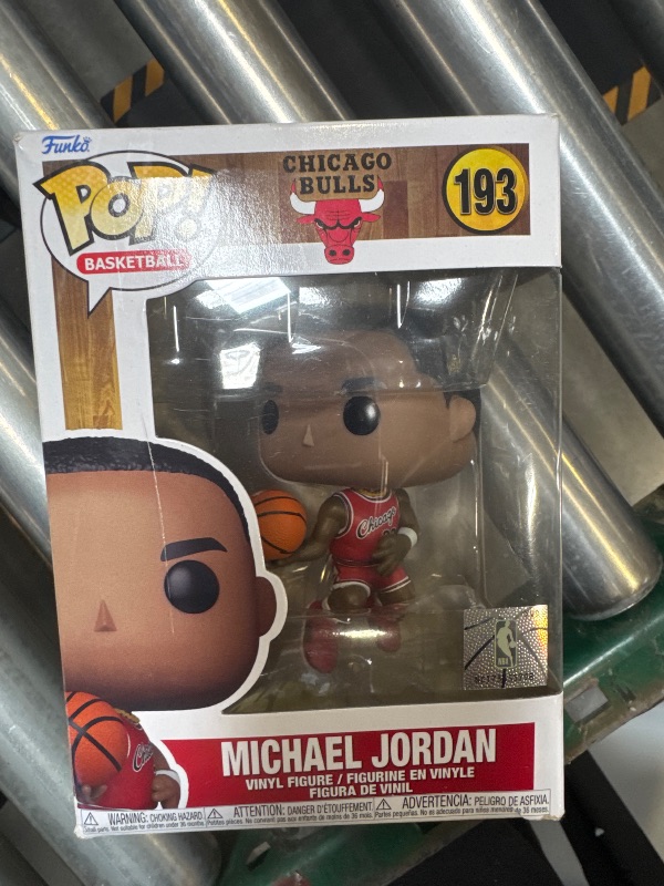 Photo 2 of Funko POP NBA: Bulls - RS Michael Jordan - Collectable Vinyl Figure - Gift Idea - Official Merchandise - for Kids & Adults - Sports Fans - Model Figure for Collectors and Display