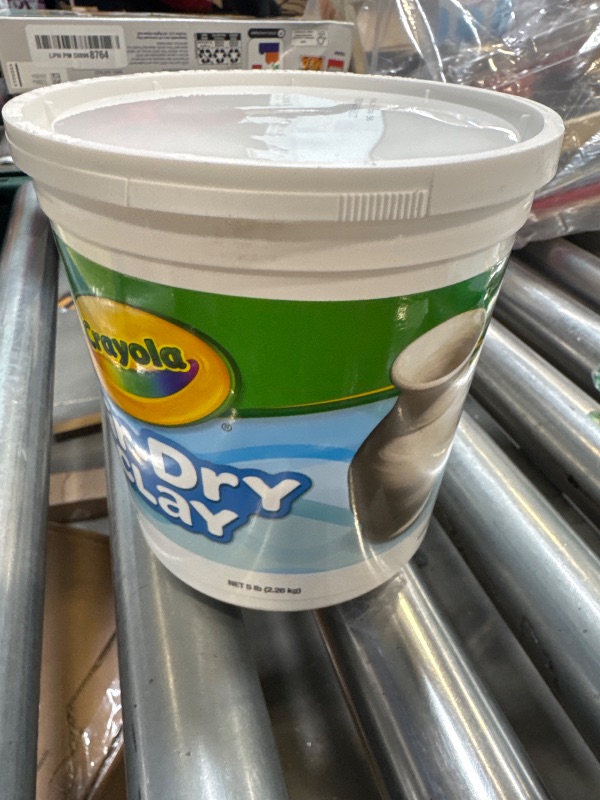 Photo 1 of Crayola Air Dry Clay (5lbs), Natural White Modeling Clay for Kids, Sculpting Material, Bulk Craft Supplies for School Classrooms