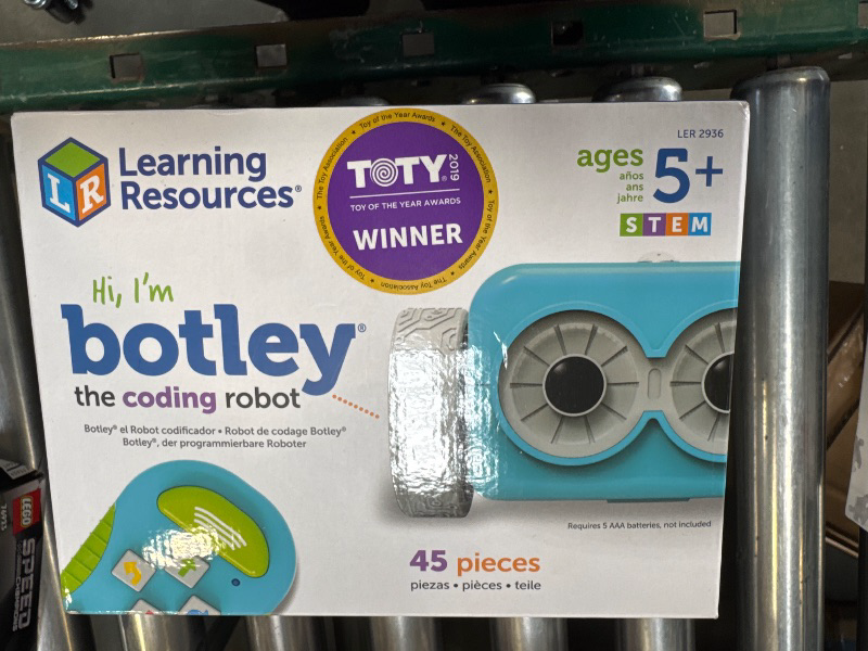 Photo 1 of Learning Resources Botley the Coding Robot, Coding STEM Toy, 45 Piece Coding Set, Ages 5+