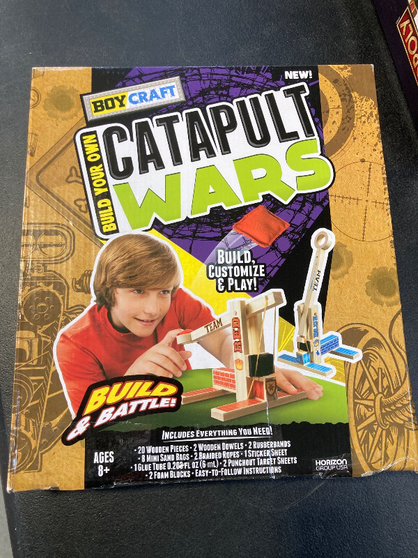 Photo 1 of Boy Craft Catapult Wars by Horizon Group USA