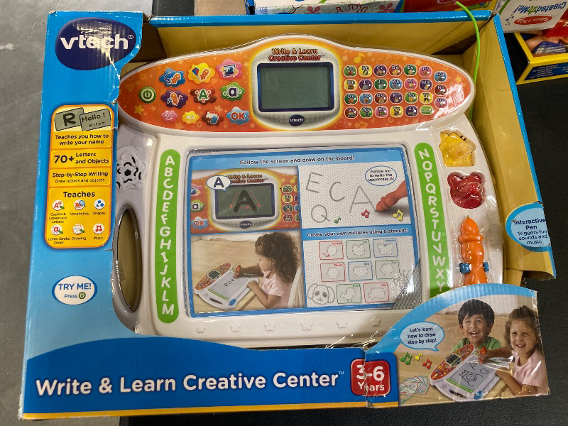 Photo 2 of VTech Write & Learn Creative Center with Accessories, Baby and Toddler Toys