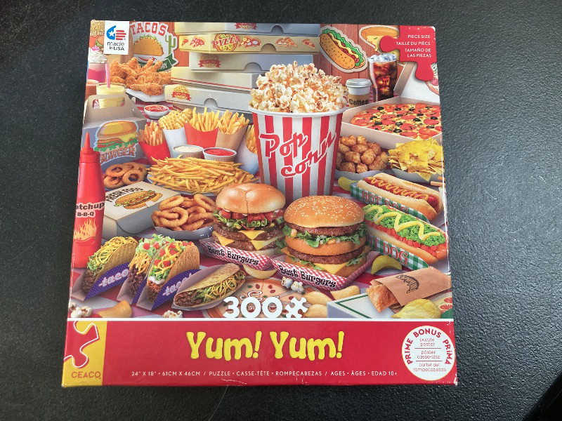 Photo 1 of Ceaco - Yum Yum - 300 Oversized Piece Jigsaw Puzzle